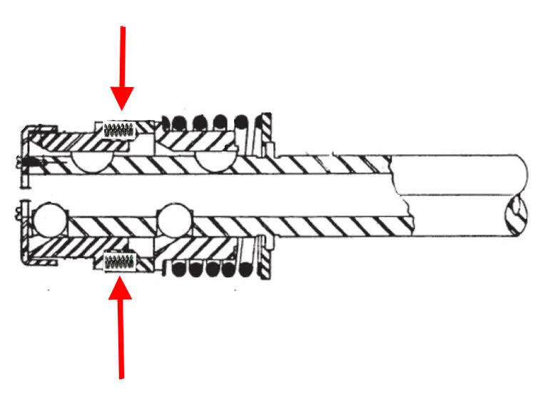 KWIK-WAY SF-350V Chuck Shaft Compression Spring
