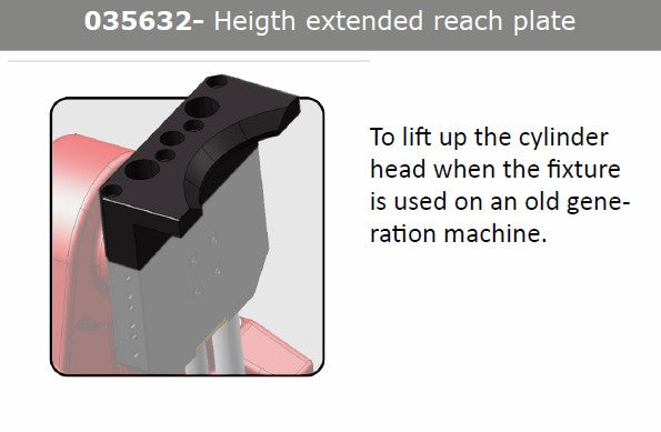SERDI Heigth extended reach plate - 035632