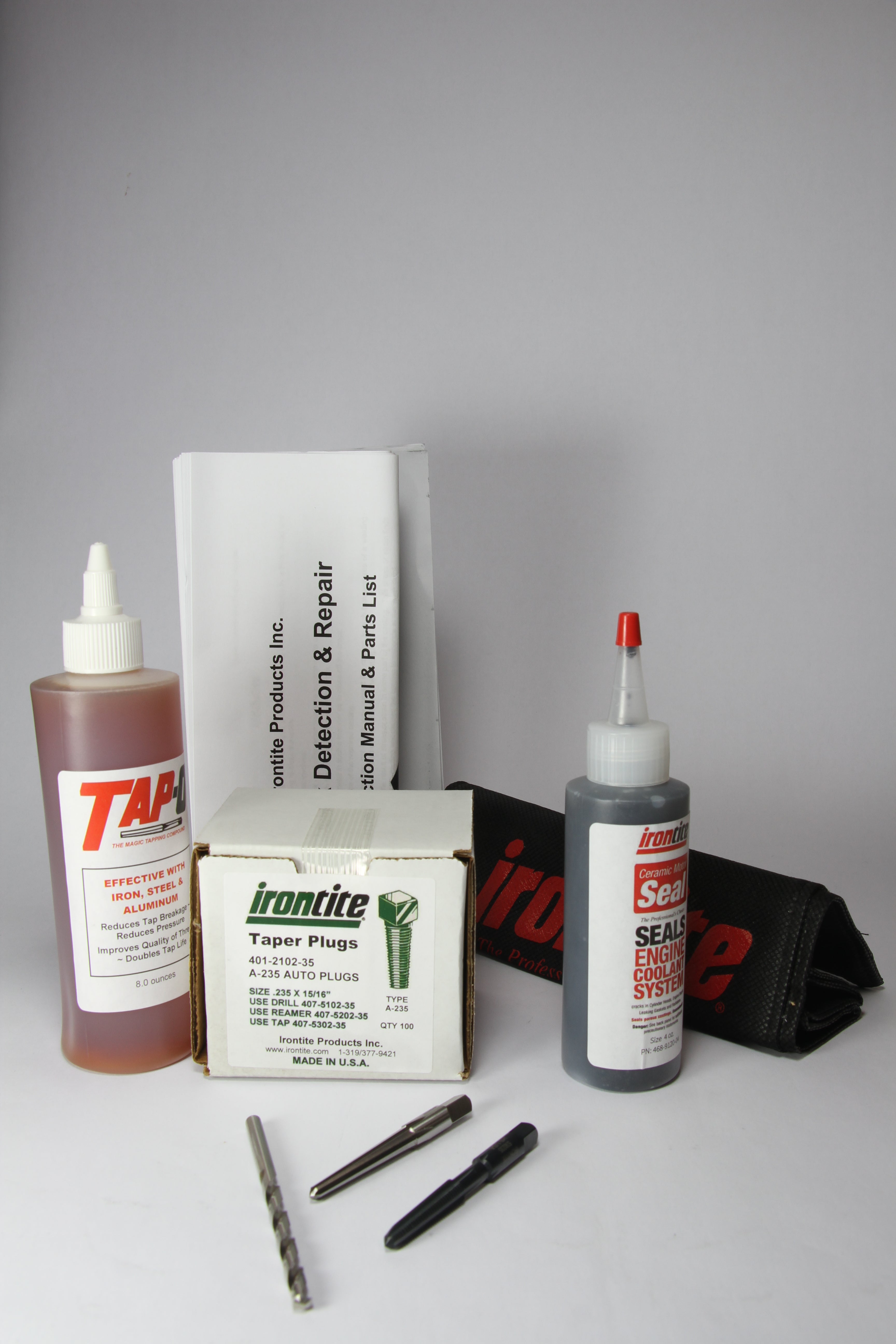 IRONTITE 235 Crack repair starter kit.