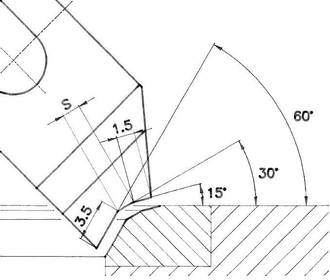 MIRA Formtool 0.8/30º - 208B - Special made