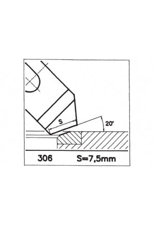 MIRA Formtool 20º - 1 angle - 306A