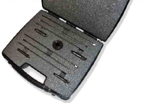 GOVONI - Universal kit for removing M8, M9, M10, M10x1,25 glow plugs tip