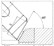 MIRA Formtool 60° - 1 angle type B - 362B