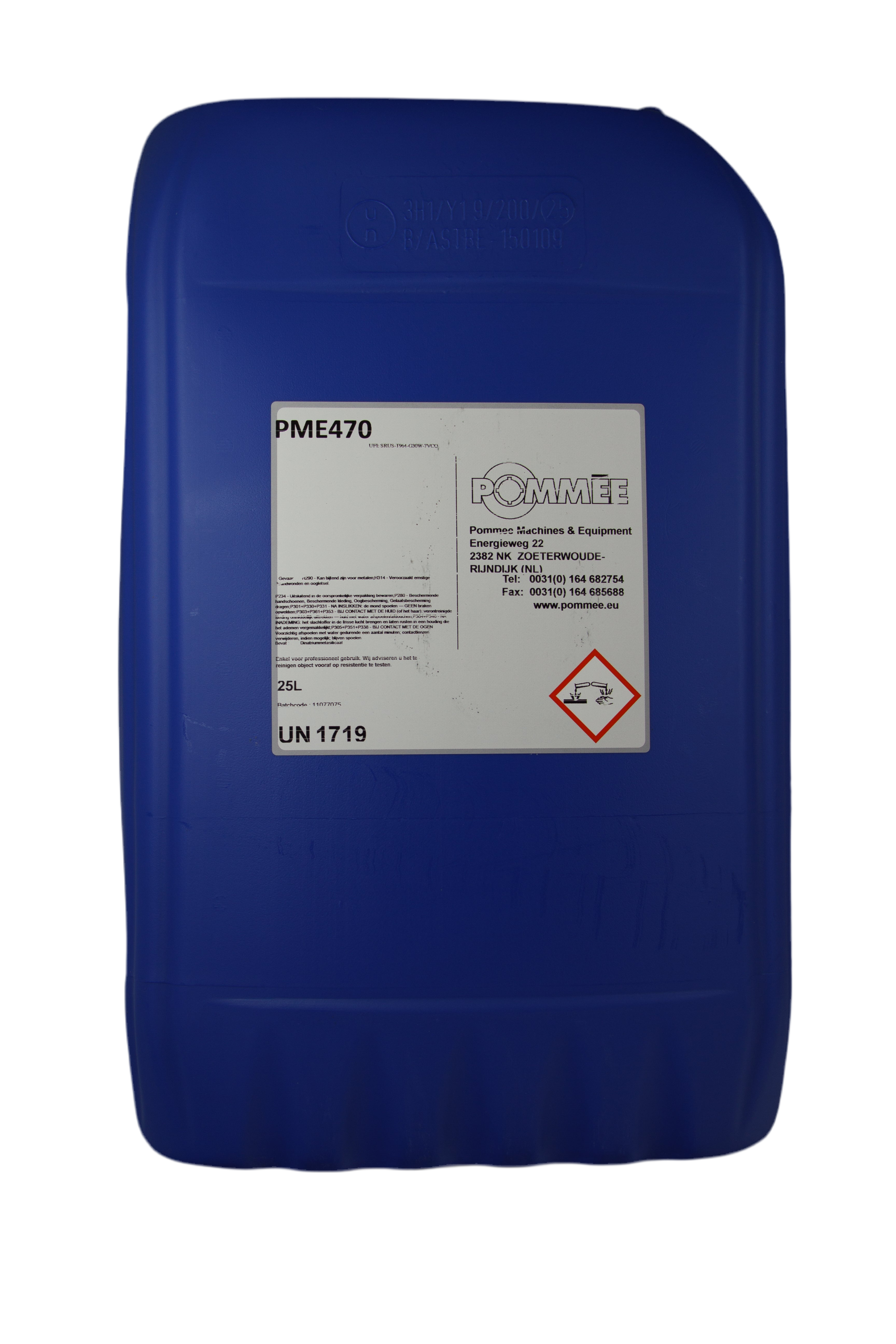 PME 470 detergent liquid 25 kg - mix 5%