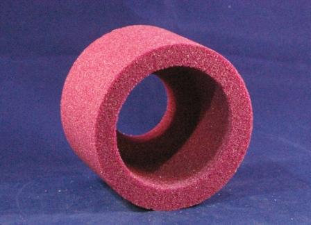 Straight cup wheel for steel (pink) for flywheelgrinder 75x50x32mm