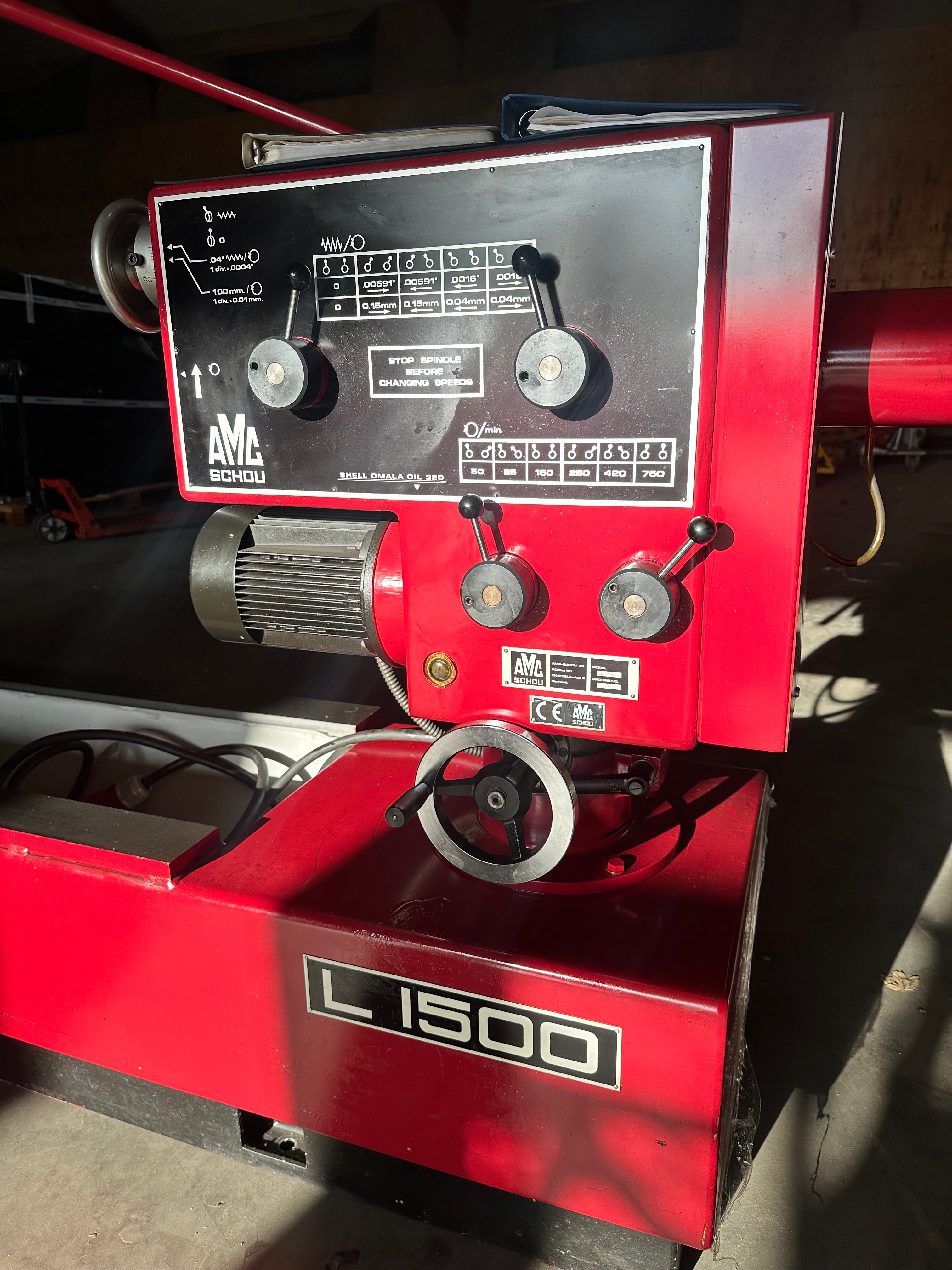 AMC-SCHOU Lineboring machine