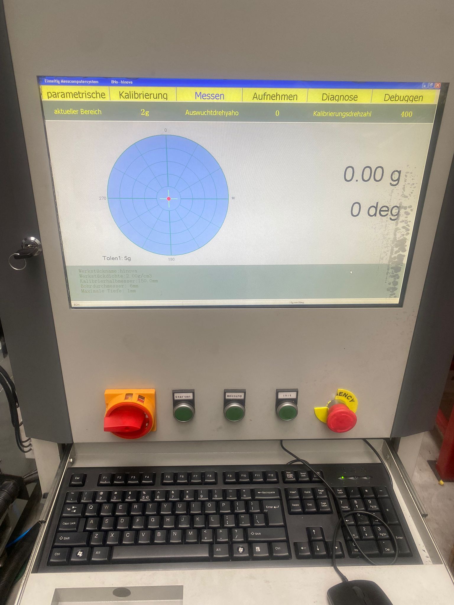 Flywheel Balancing Machine
