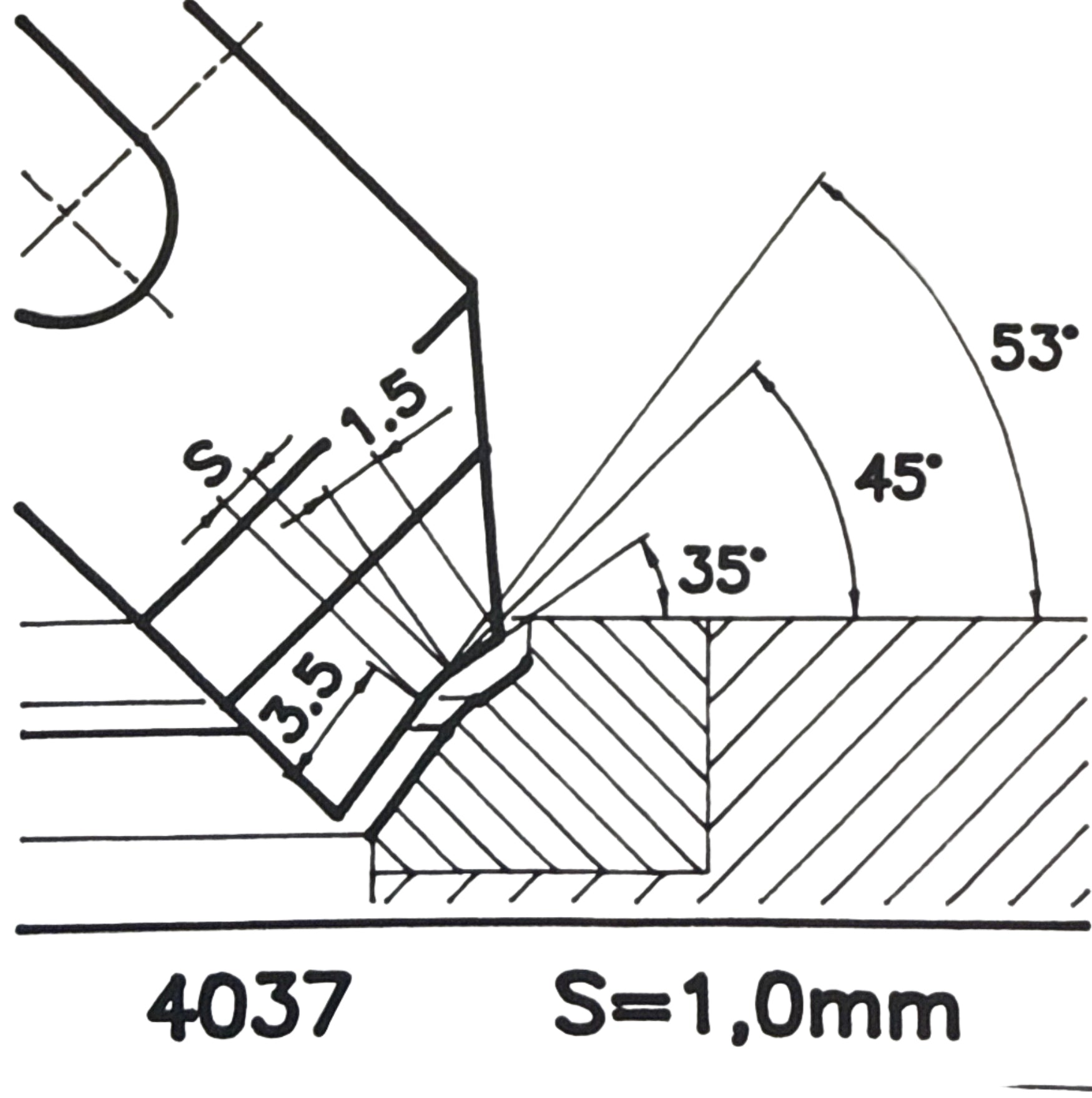 MIRA Formtool 1.0/45º - 4037A
