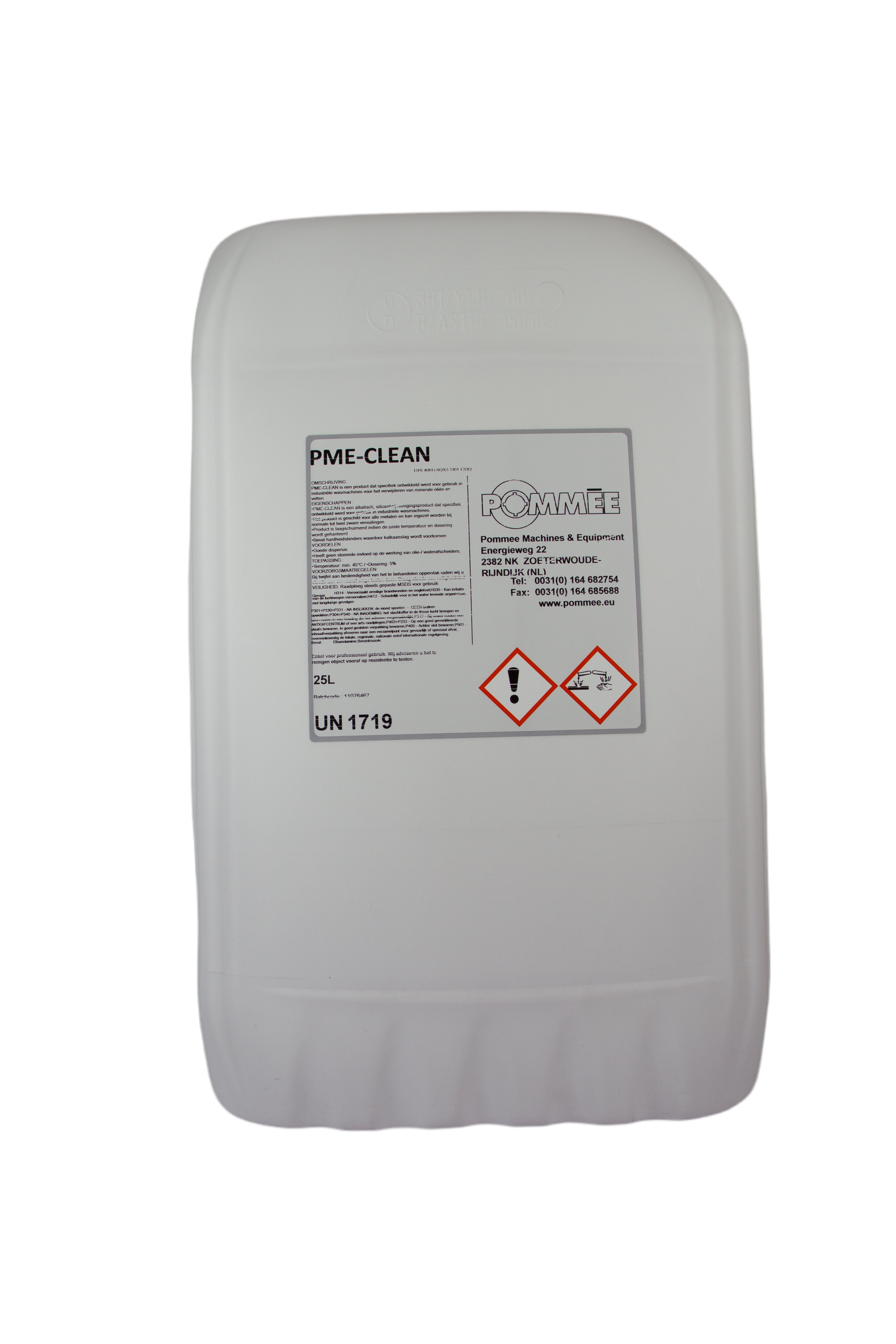 PME CLEAN detergent liquid 25 kg - mix 5%