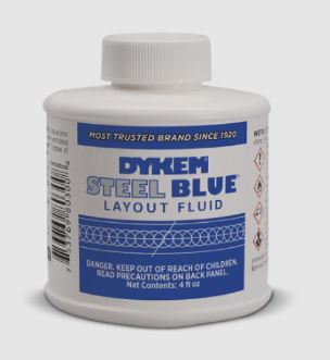Dykem Steel Blue 4oz Bottle