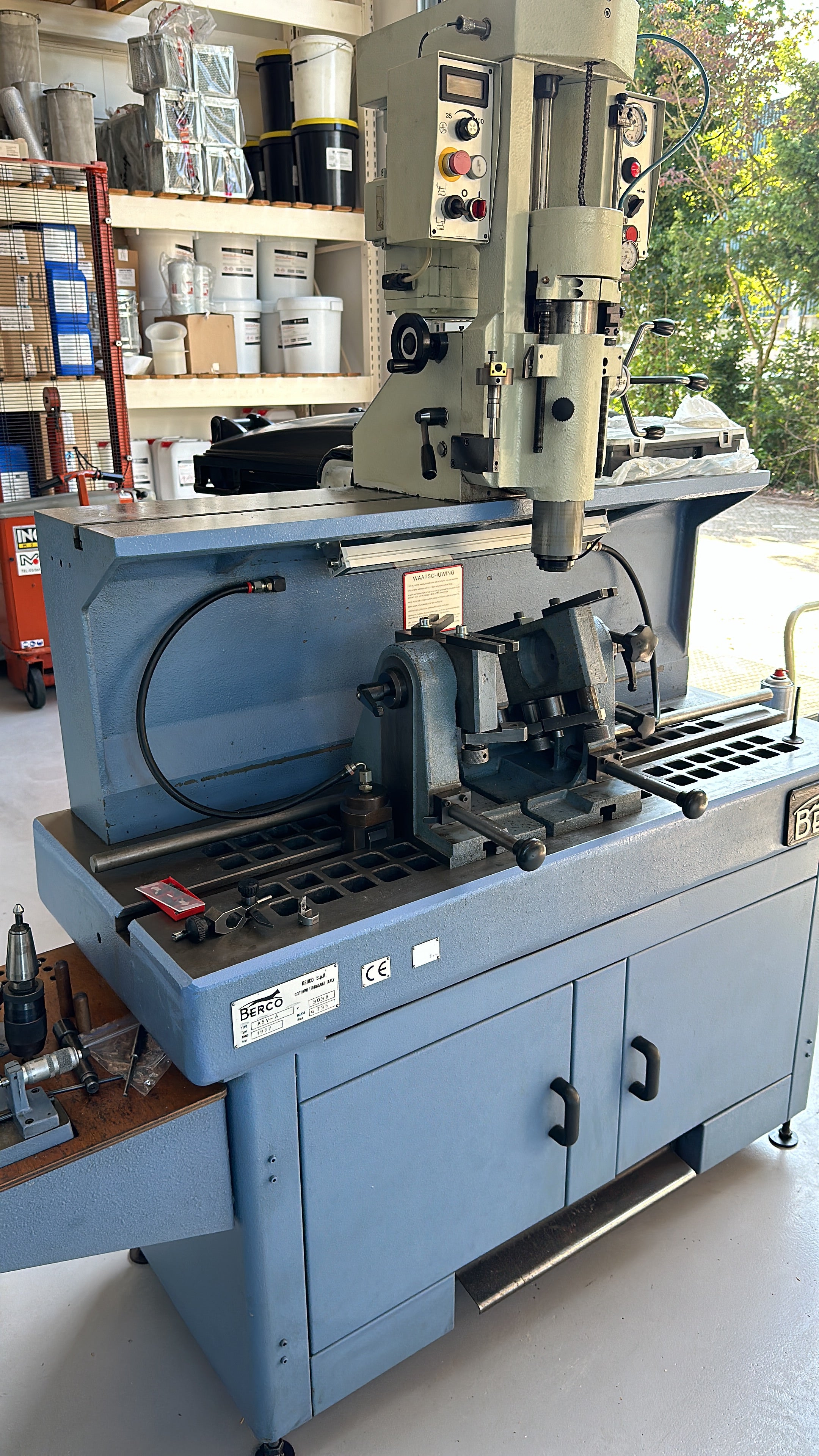 BERCO ASV/A Cylinder Head Machining Machine