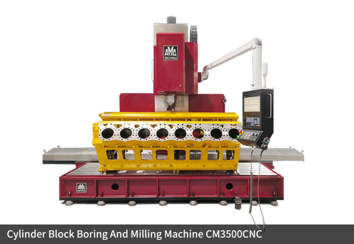 HEAVY DUTY CNC MACHINING CENTERS FOR CYLINDER BLOCK BORING AND MILLING