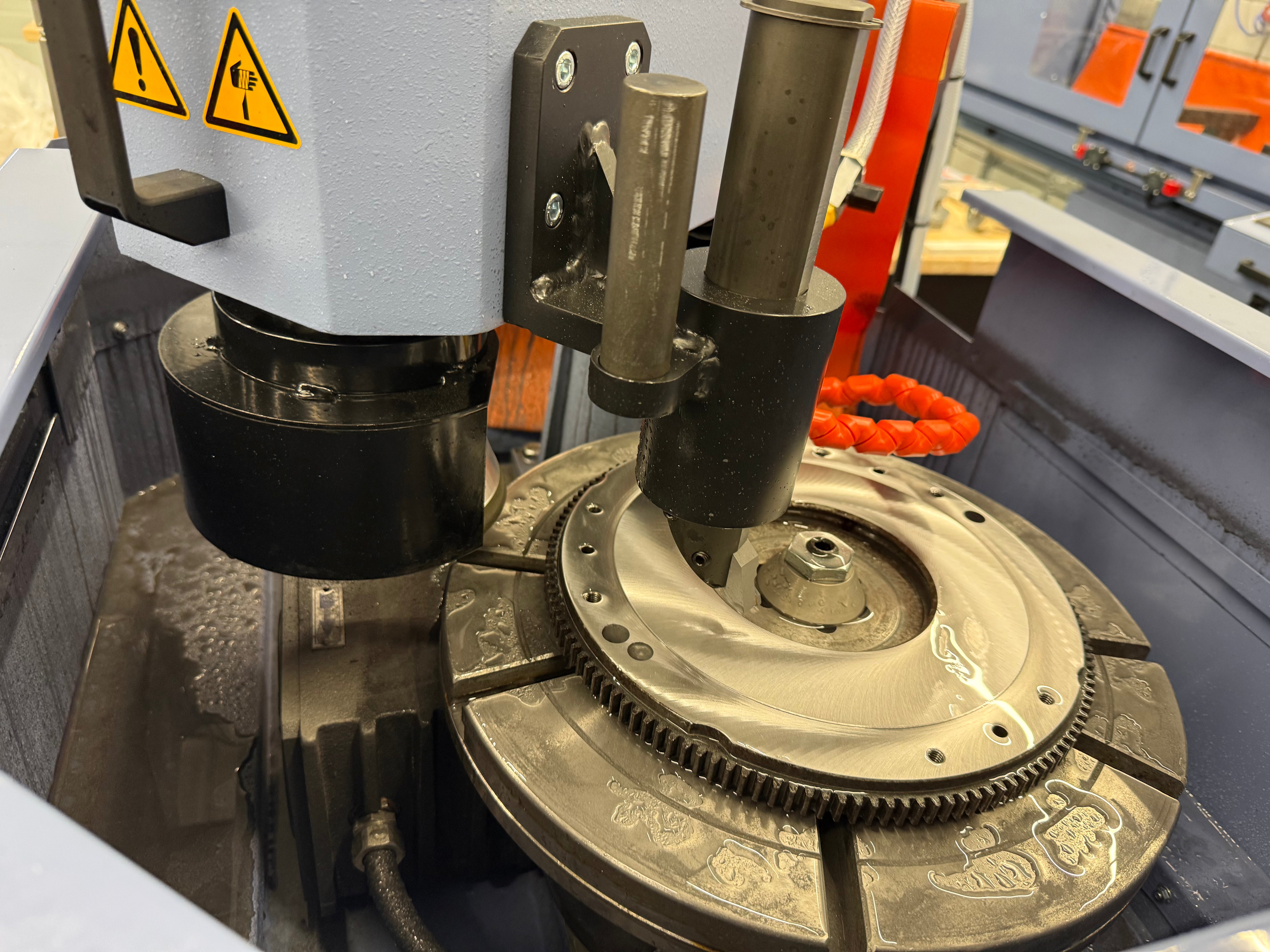 Van Norman 4" CBN grinding wheel