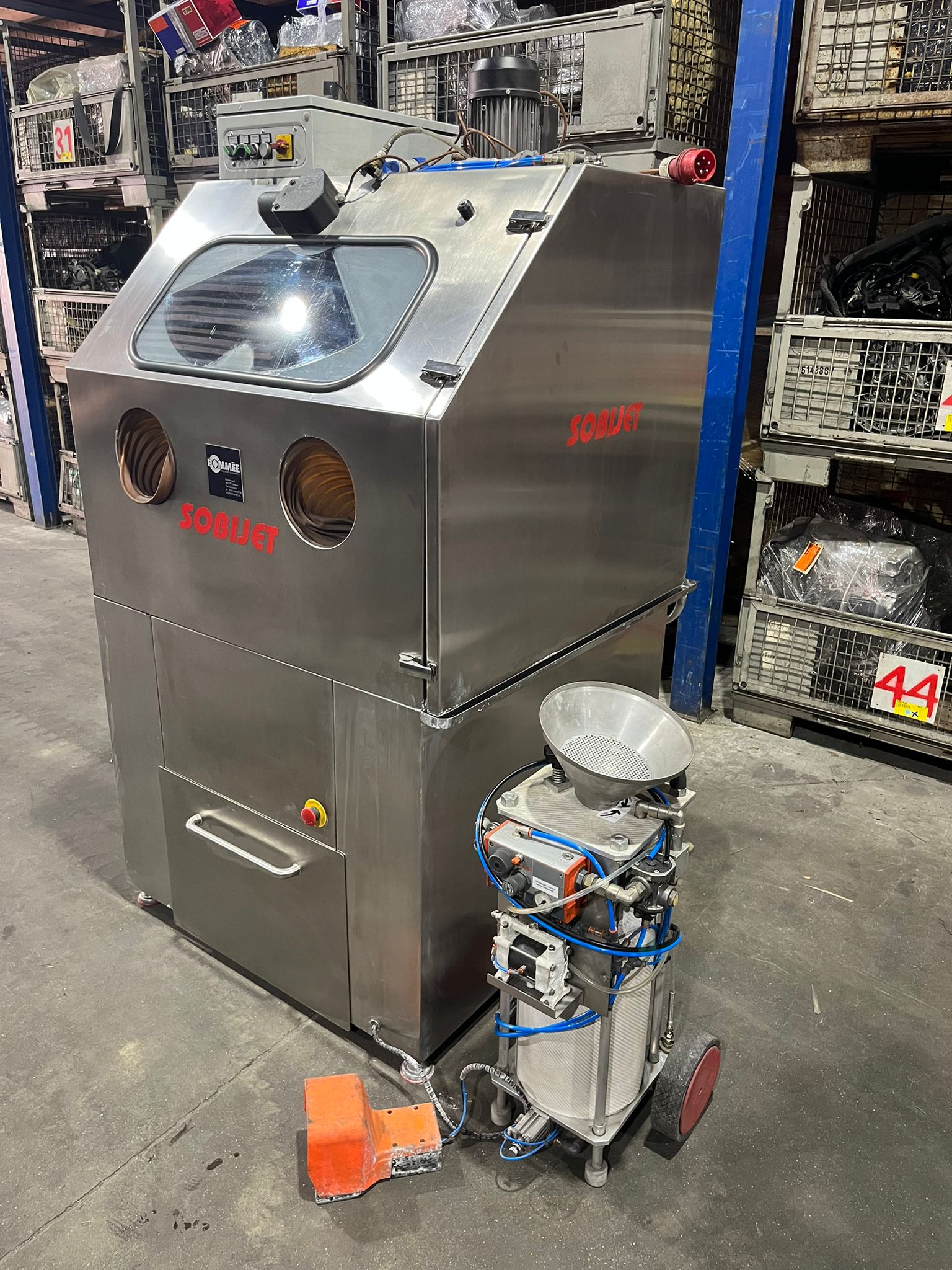 BICARJET MJ1000 Soda Blasting Cabinet Occasion