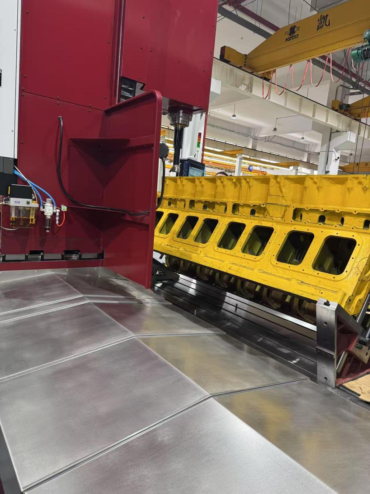HEAVY DUTY CNC MACHINING CENTERS FOR CYLINDER BLOCK BORING, MILLING AND LINEBORING
