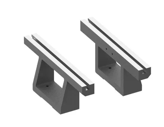 H=190mm Pair of one groove parallel supports