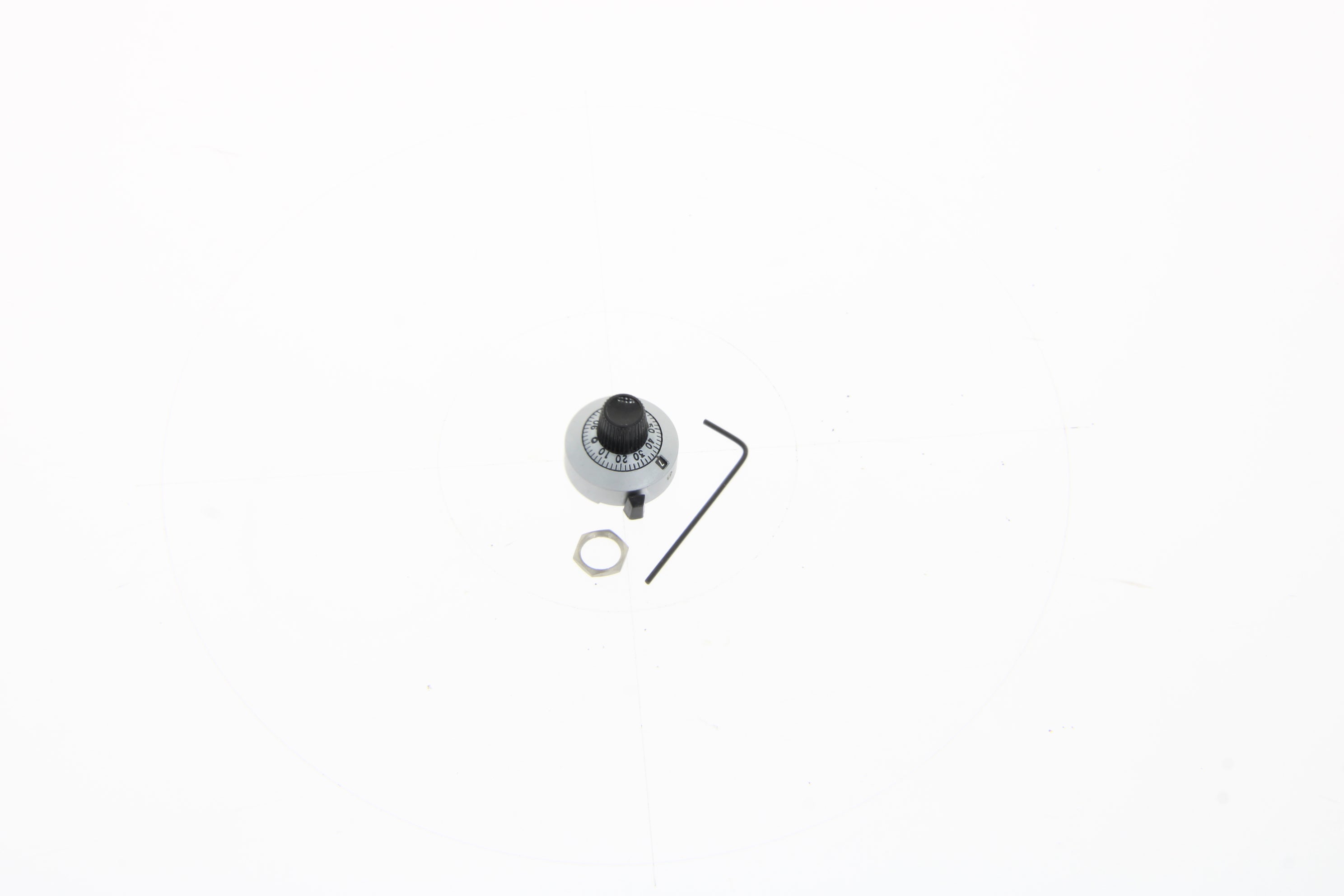 AMC-SCHOU Potentiometer knob Chrome for EAM unit