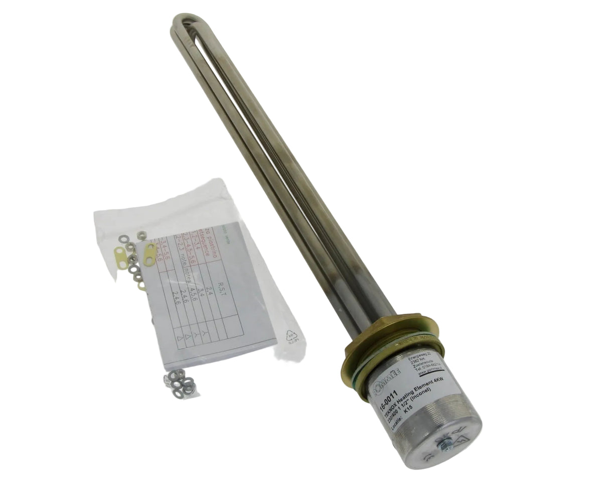 TEKNOX Heating Element 4KW 230/400 1 1/2" (inconel) for TEKNOX Simplex 80 & P80