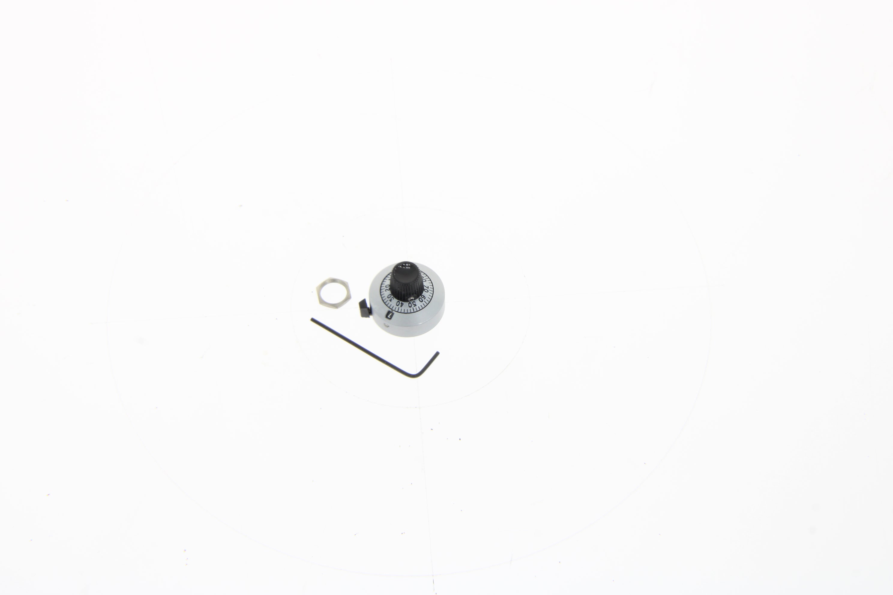 AMC-SCHOU Potentiometer knob Chrome for EAM unit