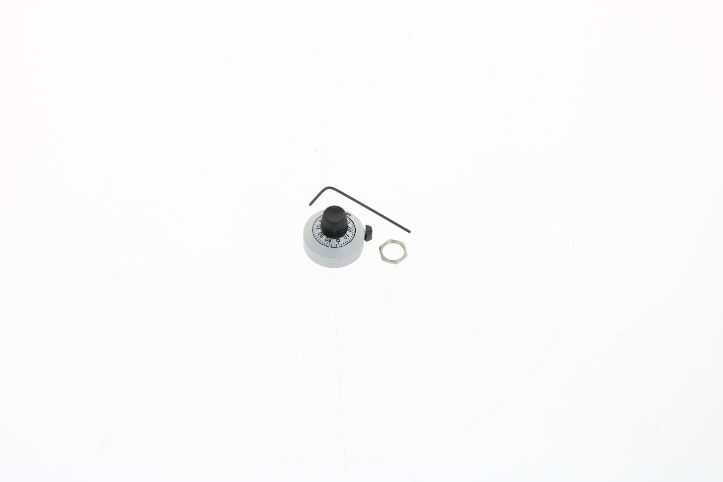 AMC-SCHOU Potentiometer knob Chrome for EAM unit