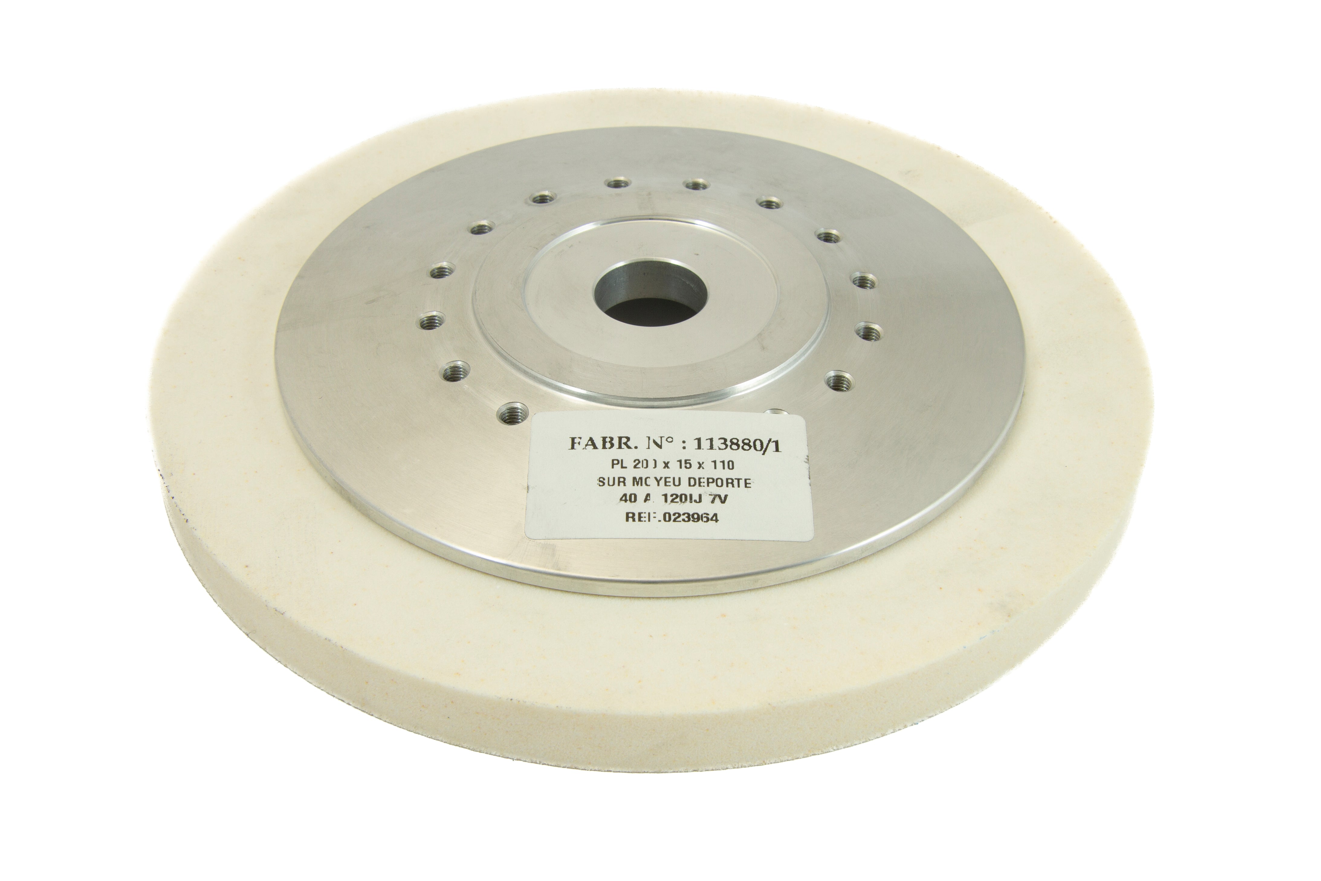 SERDI main grinding wheel for VVR120 - white (200mm)