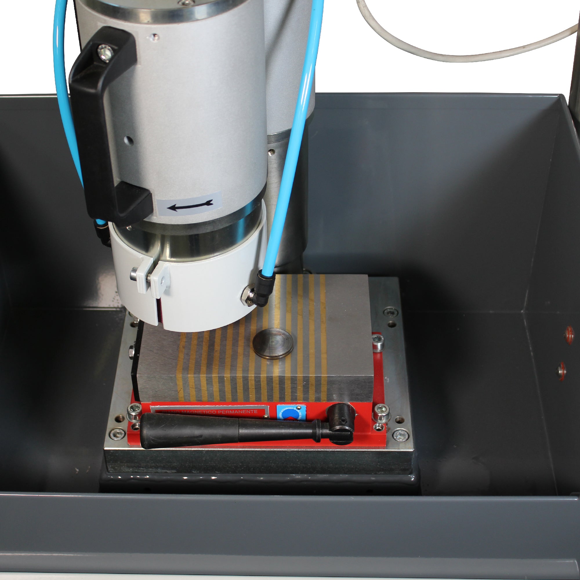 PEG SP16R valve shim grinder with magnetic fixture