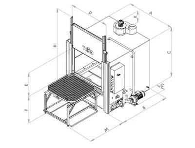 C-1600SS-PD1 Cleaning Machine with Pneu Lifting Door