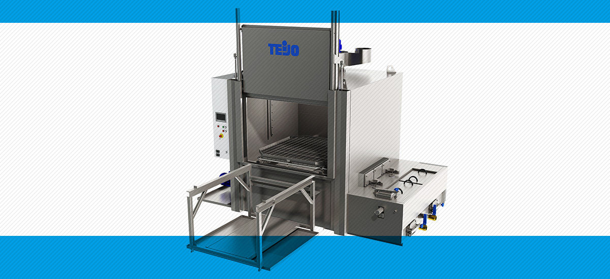 Multi Stage Cabinet Cleaning Machine with two tanks