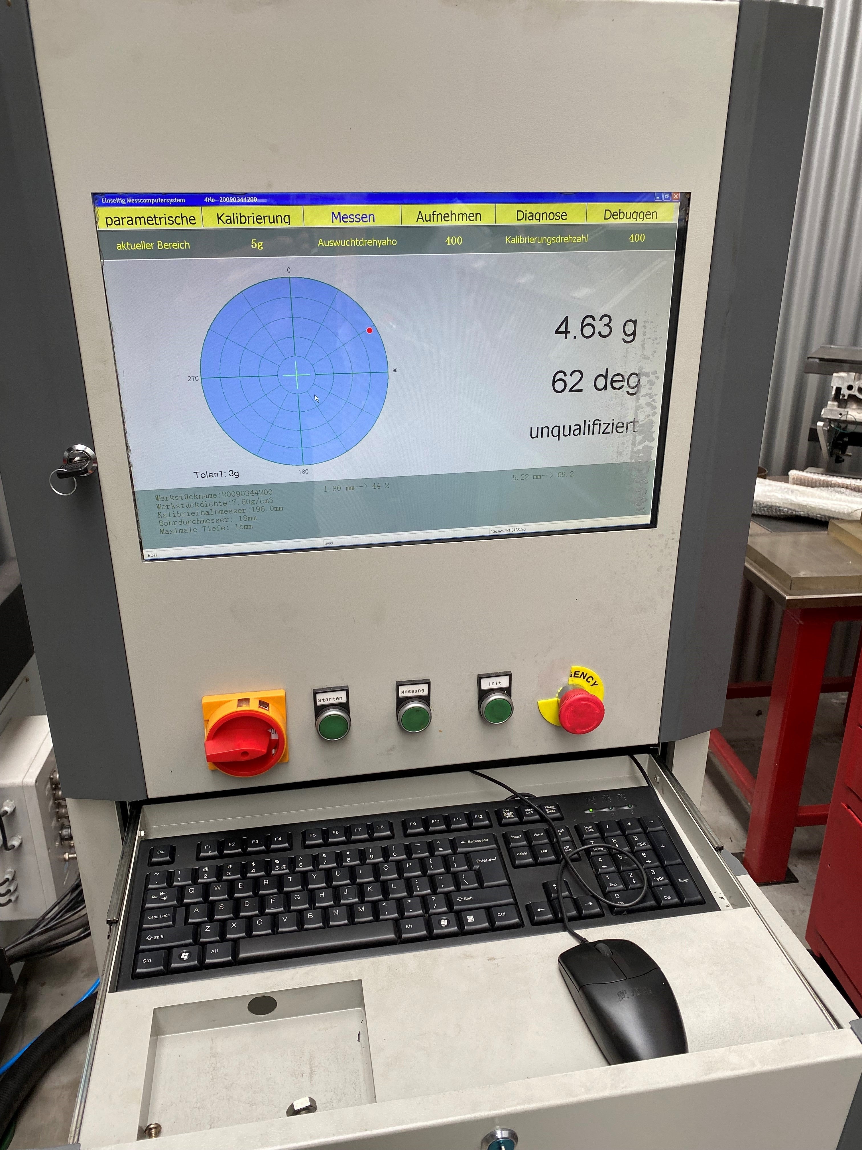 Flywheel Balancing Machine