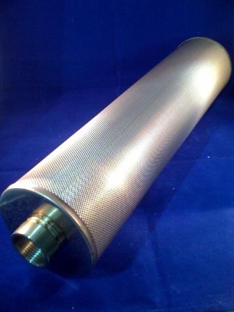 SME stainless steel pumpsuction filter diam.100 x 400mm for Simplex 80