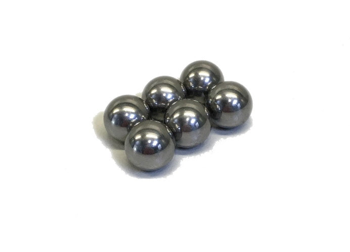 9/16" balls (set of 6) for 4mm chuck SVSIID, SVSII & EVS