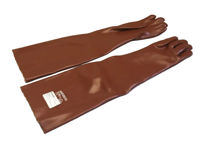 TEKNOX Lavapen set gloves 600mm - red