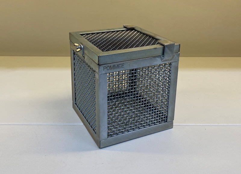 PME basket with cover 200x200x200mm