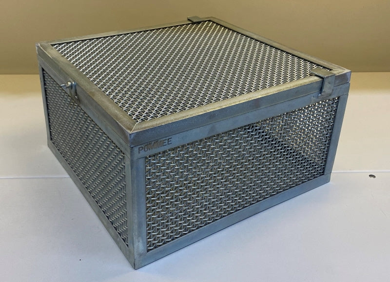 PME basket with cover 400x400x200mm