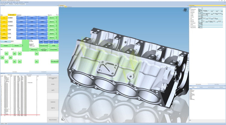 ROTTLER EM69P 5-Axis CNC Porting and Machining Center