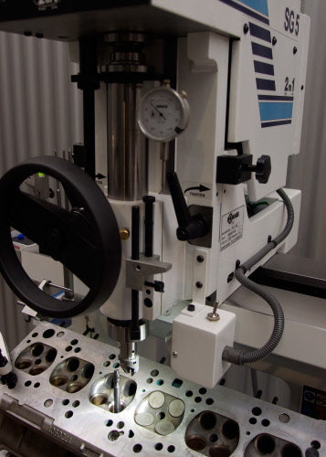 PME SG5 valve seat and guide machine
