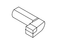 COMEC Boring Tool for Blind Holes Ø 12 x 38 mm