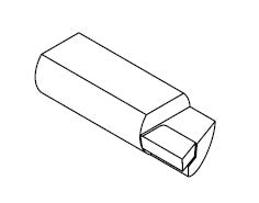 COMEC Ø 10 x 25 mm boring tool