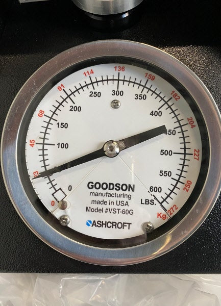 PME valve spring tester 0-600 lbs