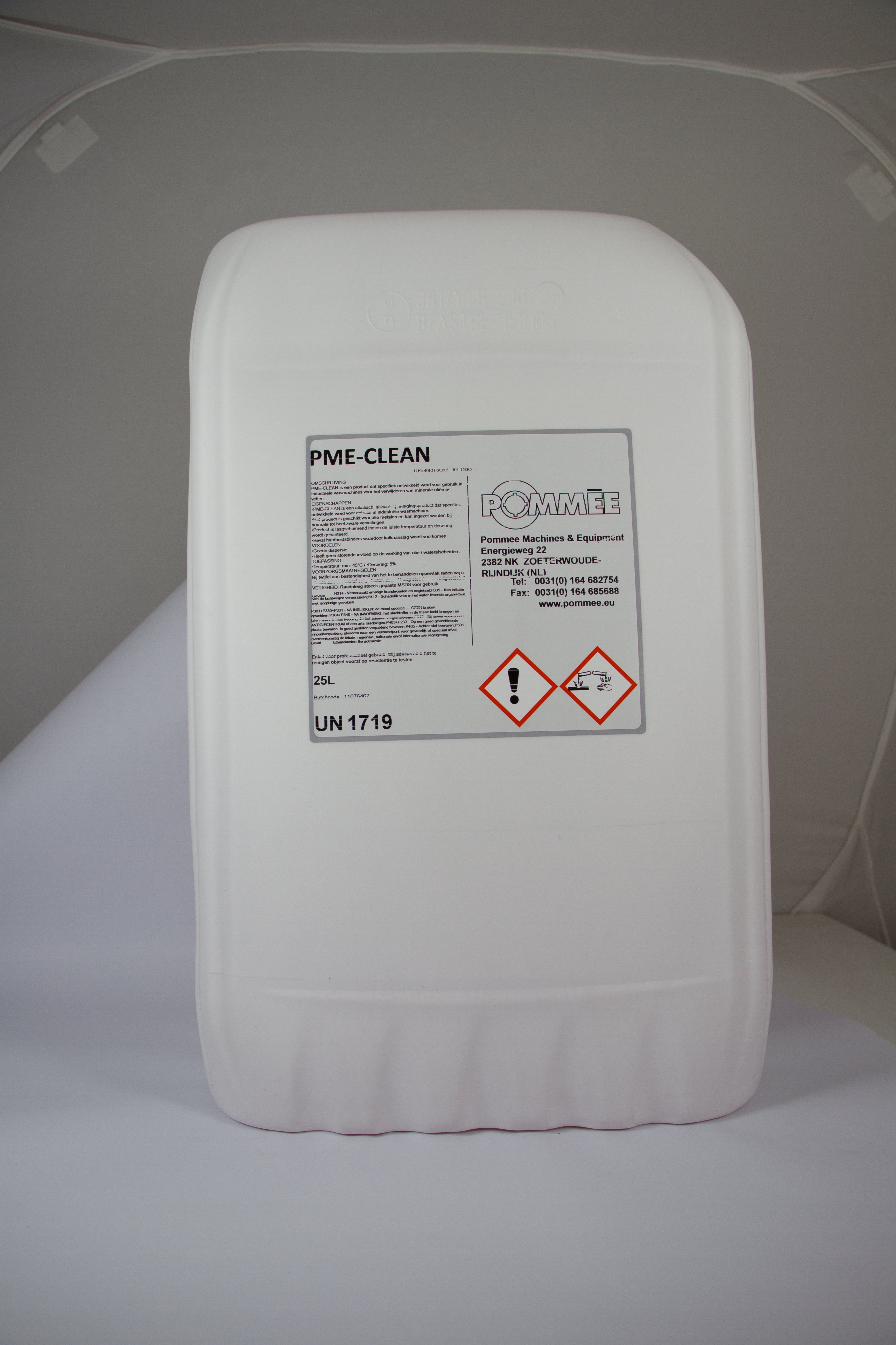 PME CLEAN detergent liquid 25 kg - mix 5%
