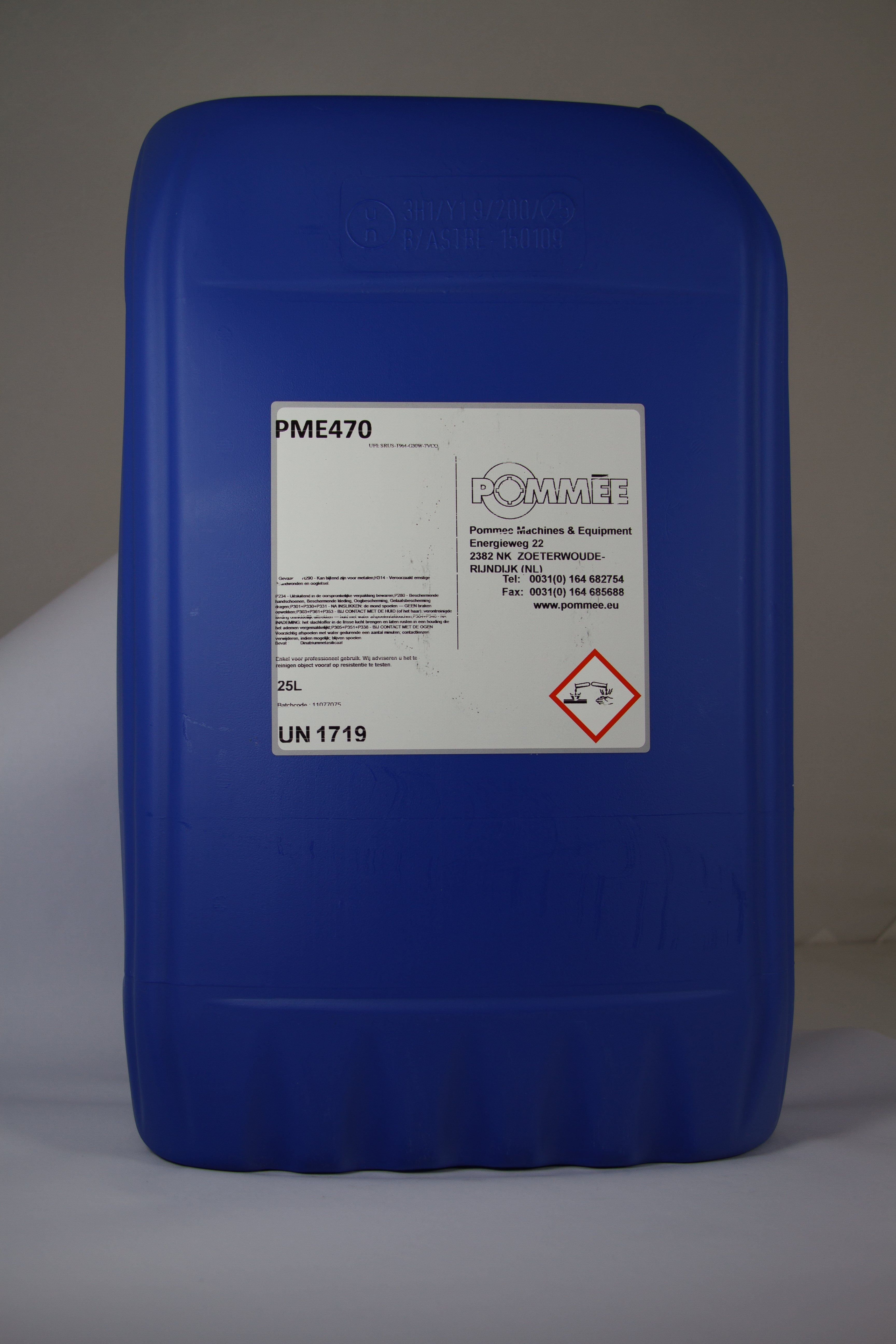 PME 470 detergent liquid 25 kg - mix 5%