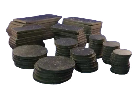 SERDI kit of black rubber pads, various sizes for SPT-machines - 010056