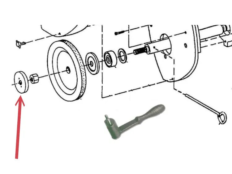 KWIK-WAY Grinding Wheel Nut SVSIID
