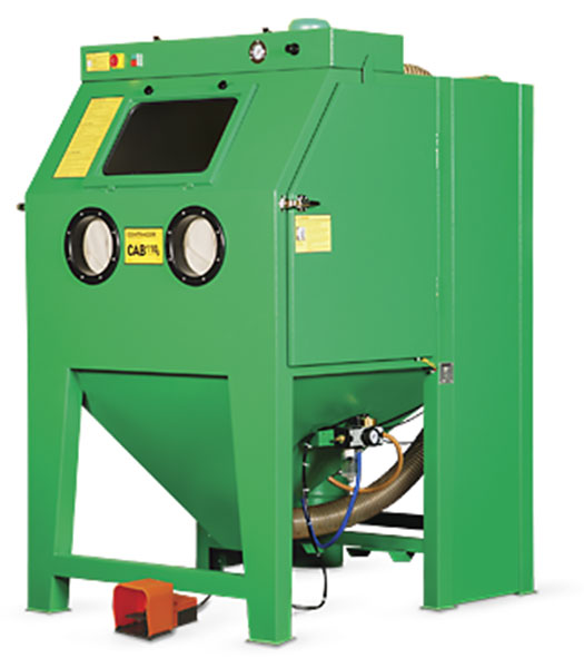 COMPRAG Injection Blast cabin CAB135S with 6,5mm nozzle