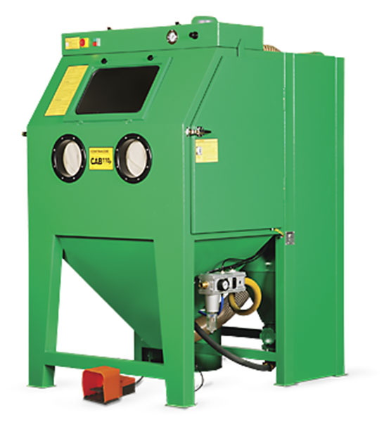 COMPRAG Pressure Blast cabin CAB135P with 6,5mm nozzle