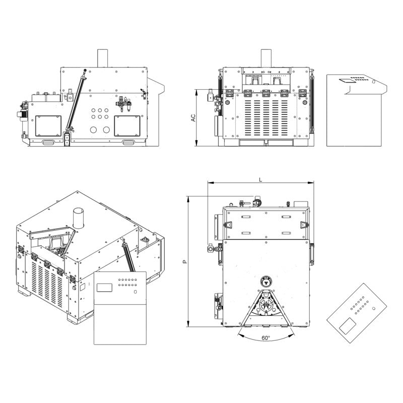 ROUNDJET Turntable parts washer for small and medium sized parts and low cycle time