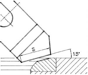 MIRA Formtool 15º - 352 BX - 1 angle extra hard