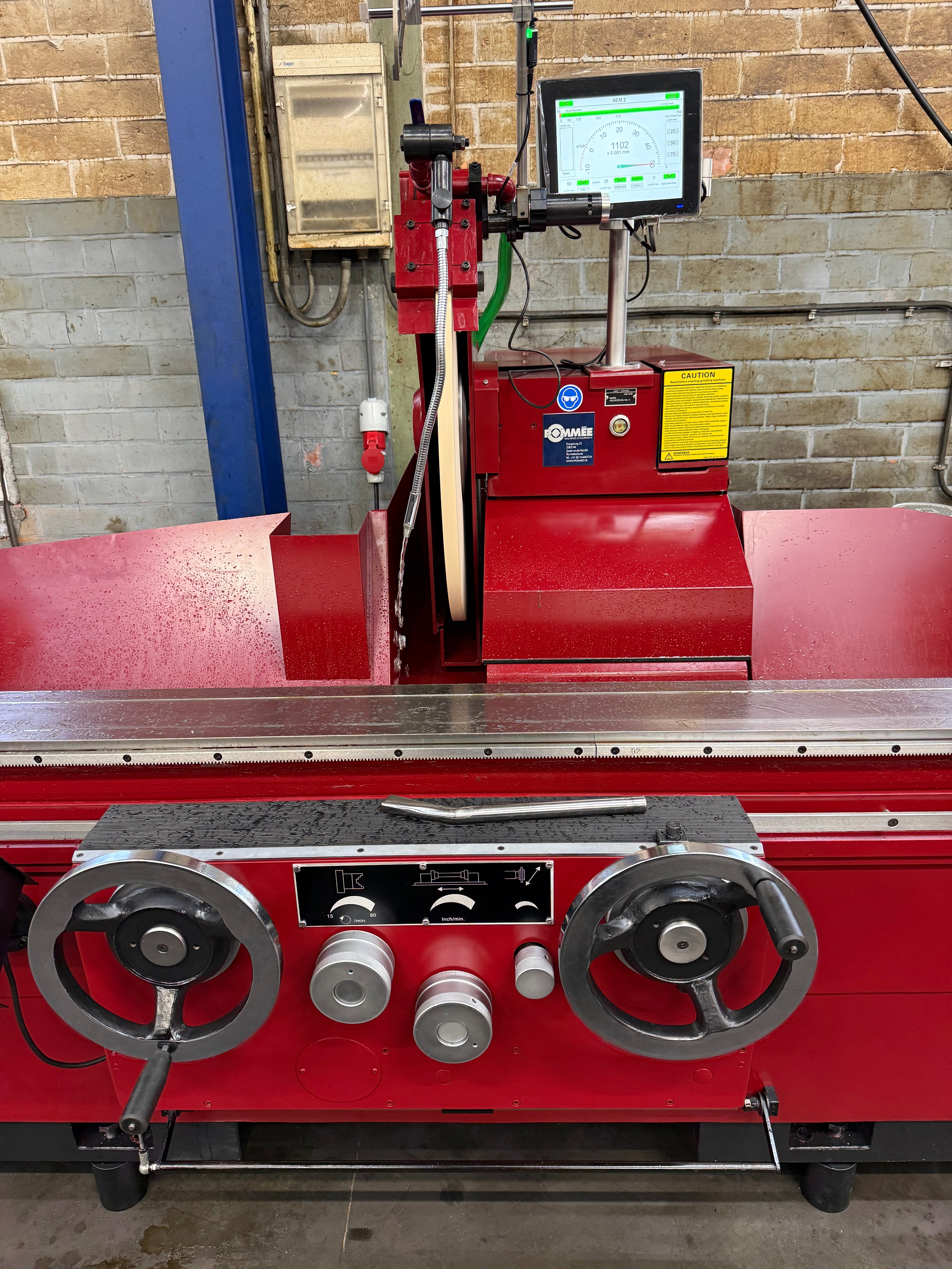 AMC-SCHOU IN PROCESS electronic measuring unit (touchscreen)