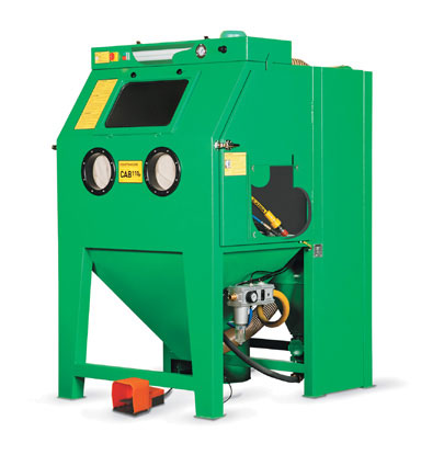 COMPRAG Injection Blast cabin CAB135S with 6,5mm nozzle