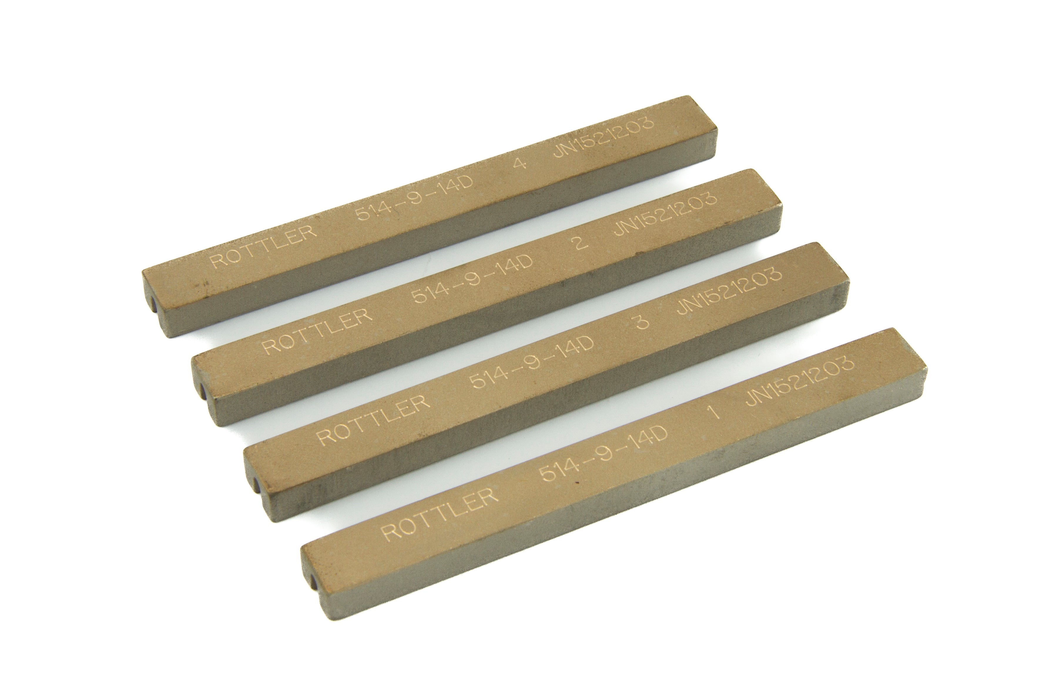 DELAPENA Diamond Honing Stone Set 325/400, 5.1mm high, length 76mm